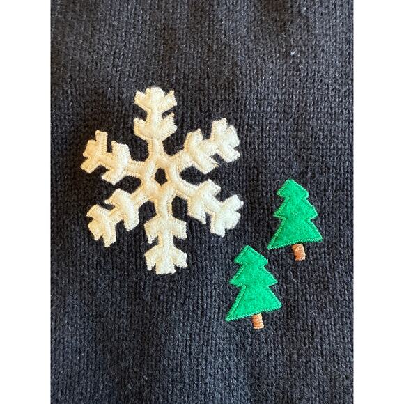 Vintage Planet & Co Christmas Sweater Vest S Ugly Holiday Grannycore - Picture 9 of 9